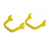 2 connecteurs jaunes