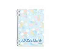 2 copies - Feuilles mobiles détachables - Journal floral de cet étudiant - Fleur bleue - B5 [Grille]