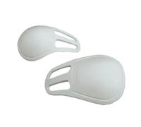 2 coques de protection poitrine pour le soutien-gorge de protège-poitrine Kwon Super Protect Blanc S