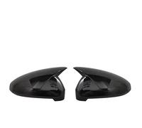 2 Coques De Rétroviseurs Latéraux Noires Pour Audi A4 S4 RS4 B9 A5 S5 RS5 Pour Sline 2016-2023 Pour Allroad Pour Quattro Remplacement Des Caches D'origine Coques(Bright black)