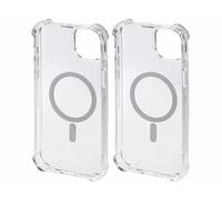 2 coques transparentes compatibles MagSafe pour iPhone 15 Plus XCase