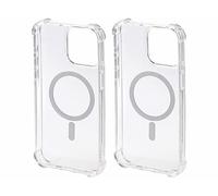 2 coques transparentes compatibles MagSafe pour iPhone 15 Pro Max - XCase