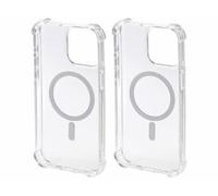 2 coques transparentes compatibles MagSafe pour iPhone 15 Pro Max XCase