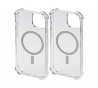 2 coques transparentes compatibles MagSafe pour iPhone 15 XCase