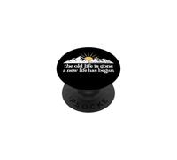 2 Corinthians 5:17 The Old Life is Gone a New Life Has Begun PopSockets PopGrip Adhésif