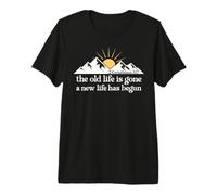 2 Corinthians 5:17 The Old Life is Gone a New Life Has Begun T-Shirt Haut de Gamme