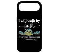 2 Corinthians 5 17 We Walk by Faith Not by Sight Bible Verse Coque pour iPhone Air