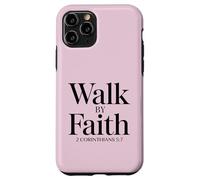 2 Corinthiens 5:7 Verset biblique chrétien Coque pour iPhone 11 Pro