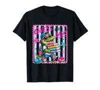 (2 côtés) Devinez Qui est de Retour Crocodile Amusant pour la rentrée Scolaire T-Shirt