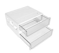 2 couches auto-adhésives cachées, solution de rangement sous le bureau pour espaces de travail bien rangés, séparateur de tiroir réglable pour le bureau et la maison