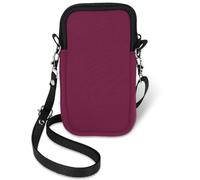 2 Couches Housse de Protection pour Smartphone, Universelle Pochette pour Téléphone en Durable Néoprène, 7" Portable Sacoche de Protection avec Bandoulière Compatible avec iPhone 14 15 16 17, Baies