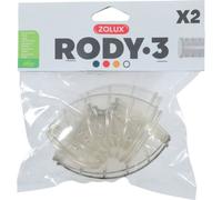 2 coudes pour relier les cages Rody
