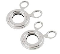 2 Coupe Œufs et Ouvre Oeuf Coque, Accessoire de Cuisine pour Ouvrir les Œufs à la Coque Rapidement et Proprement, Casse Oeuf à la Coque Précis et Facile à Utiliser