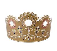 2 couronnes en carton pour galette des rois - Cristal Chevalier diffusion