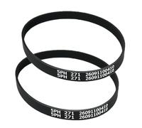 2 Courroies Crantées Haute Performance 2609100410 Pour Rabot Compatible Avec Bosch PHO 3100 / GHO 26-82D / GHO 15-82 / GHO 6500