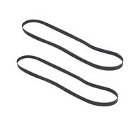 2 Courroies de Remplacement pour Platine Vinyle 165-310mm Pour Platines à Entraînement par Courroie(Breite 4mm,Fold Length 225mm)