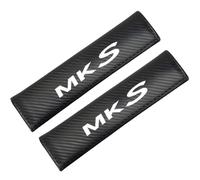 2 Coussinets De Ceinture De Sécurité De Voiture Pour Lincoln MKS Housses En Fibre De Carbone Épaulettes Accessoires Intérieurs Doux Et Confortables