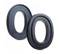 2 coussinets de rechange en gel de silicone compatibles avec les casques Sordin Supreme Pro/Pro X