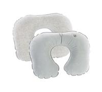 : 2 coussins tour de cou gonflables avec rembourrage mousse