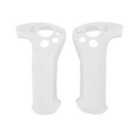2 couvercles de poignée pour Manette VR, Couvercle en Silicone pour Manette Tactile pour VR2, Protection Tout Autour, antidérapant, poignée Confortable avec découpes pr (Transparente)