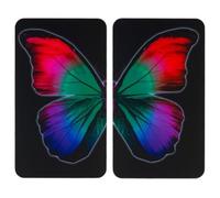 2 Couvre-Plaques Universel - Papillon Nocturne