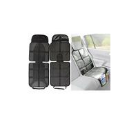 Lescars : 2 couvre-sièges auto Premium avec poches en filet noir