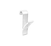 2 Crochets pour radiateurs sèche-serviettes - Transparent Incolore