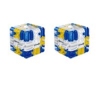 2 Cube Labyrinthe 3D, Cube Labyrinthe À Bille Roulante 3D, Cubes Labyrinthes Captivants, Jouet Éducatif pour Développer Logique Et Perception Spatiale, pour Enfant, Adolescents, Garçons Et Filles