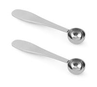 2 Cuillères à Matcha, Cuillère Doseuse en Acier Inoxydable (1 Gramme) pour Poudre de Matcha Facile à Nettoyer et Compatible Lave-Vaisselle
