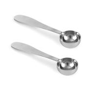 2 Cuillères à Matcha, Cuillère Doseuse en Acier Inoxydable (3 Gramme) pour Poudre de Matcha Facile à Nettoyer et Compatible Lave-Vaisselle