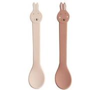2 cuilleres silicone - Madame lapin Multicolore G