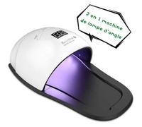 2 dans 1 Ongles Lampe,Ruihua Smart Auto-sensing 4 minuter Réglage 48W UV/LED Sèche Ongles Nouvelle Version Pourle Durcissement Ongle