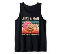 2 Dans The Pinky 1 Dans The Stinky Just A Man Who Loves Donuts Débardeur