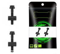 2 de Serrage Siège Vélo M5x30mm Résistant 2 de Serrage Siège | Alliage léger pour robuste, 2 incluses, compatible M5 standard, idéal remplacement perdu(black)