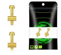 2 de Serrage Siège Vélo M5x30mm Résistant 2 de Serrage Siège | Alliage léger pour robuste, 2 incluses, compatible M5 standard, idéal remplacement perdu(gold)