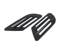 2 Décalcomanie Entrée d'Air Capot 16.5cm 2 Décalcomanie Entrée | Style pour sportif immédiat, finition mat, améliore l'apparence du capot, design aérodynamique factice