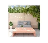 Vidaxl Salon De Jardin 2 Pcs Bois Massif Douglas
