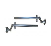 2 demi-essieux Remorque à Souder 750KG 4TR 100