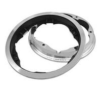 2 Demi-jantes pour Dualtron New, Eagle, Togo Limited et Victor Luxury Minimotors Noir