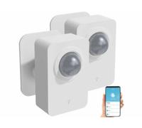 2 détecteurs de mouvement PIR connectés compatibles ZigBee XMD-105.zigbee Luminea