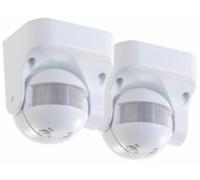 Revolt : 2 détecteurs de mouvement PIR orientables à 180°, 230 V, IP44