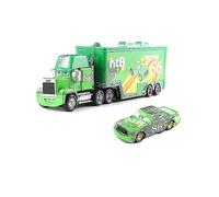 (2)Die-cast Toy Set: Cars 2 Lightning Mcqueen, Jackson Storm, Chick Hicks, Mack