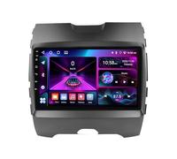 2 DIN Android 14 9 Pouces IPS Autoradio pour Ford Edge 2 2015-2018 avec Caméra de Recul Navigation GPS Carplay Android Auto Télécommande de Volant Bluetooth(X600(6+128G))