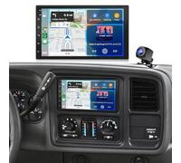 2 Din Écran Tactile 7" Autoradio pour Chevy Avalanche 1500 2500 2003-2006 | 2G+32G Android 13 pour Avalanche 1500 avec CarPlay Android Auto Sans Fil Bluetooth WiFi GPS FM/RDS Radio SWC Caméra de Recul