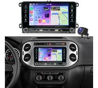 2 Din Écran Tactile 7 Pouces Autoradio pour VW Tiguan 2007-2016, 2G+64G