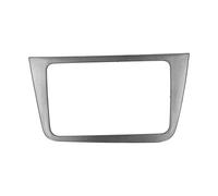 2 Din Stereo Panel Frame, Car Radio Fascia Trim, GPS DVD Navigation Panel with Reinforced ABS Construction, Direct Replacement for Seating Altea 2004 2015 LHD, Installation Upgra