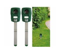 2 dispositifs anti-nuisibles solaires à ultrasons TS-810 [EXBUSTER]