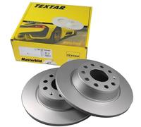 2 Disques de Frein Arrière Textar 285mm pour Jeep Grand Cherokee I Wrangler II