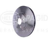 2 disques de frein avant HELLA pour DAIHATSU TOYOTA CHARADE COROLLA Estate