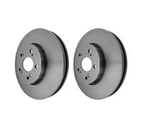 2 Disques De Frein Avant Intérieurs Pour Honda Civic HELLA Ø 64,15 mm
